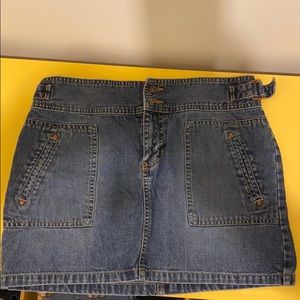 Denim Mini Skirt